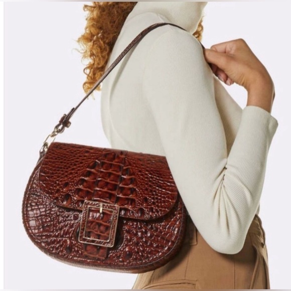 NWT Brahmin CYNTHIA in JUNIPER Shoulder/Crossbody Bag - Picture 15 of 16